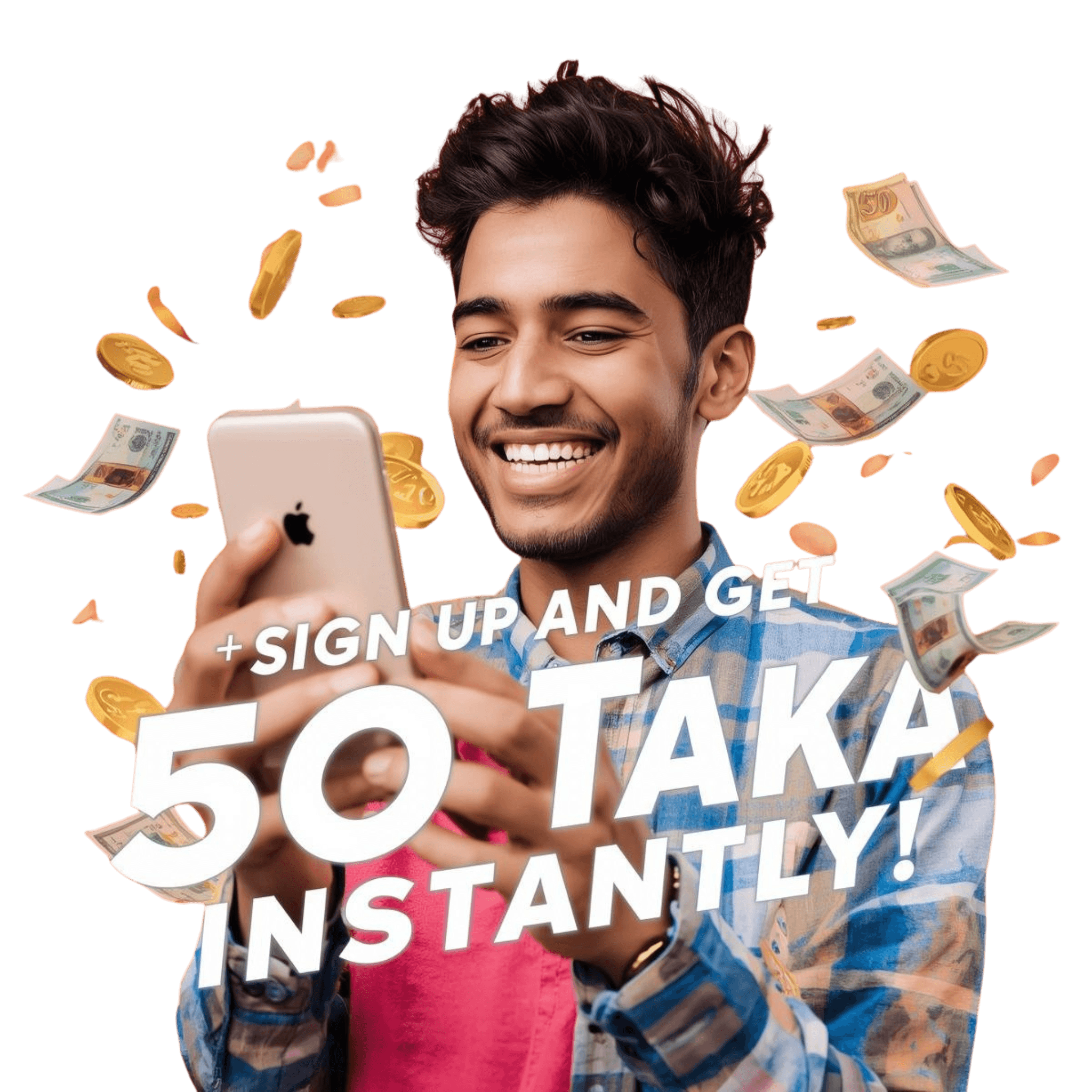 Sign up bonus festive banner